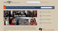 Desktop Screenshot of noorfilmfestival.com